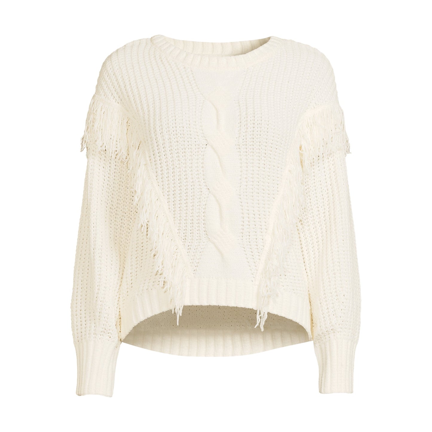 Super Soft Chenille Fringe Sweater - Tigbul's Variety Fashion Shop
