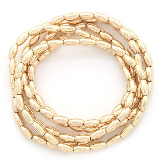Oval Beaded Bracelet - Tigbul's Variety Fashion Shop