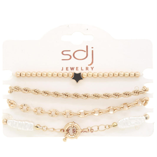 Sodajo Star Beaded Bracelet Set - Tigbul's Variety Fashion Shop