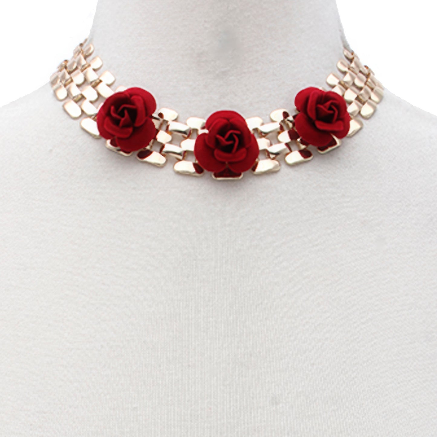 Sodajo Flower Metal Necklace - Tigbul's Variety Fashion Shop
