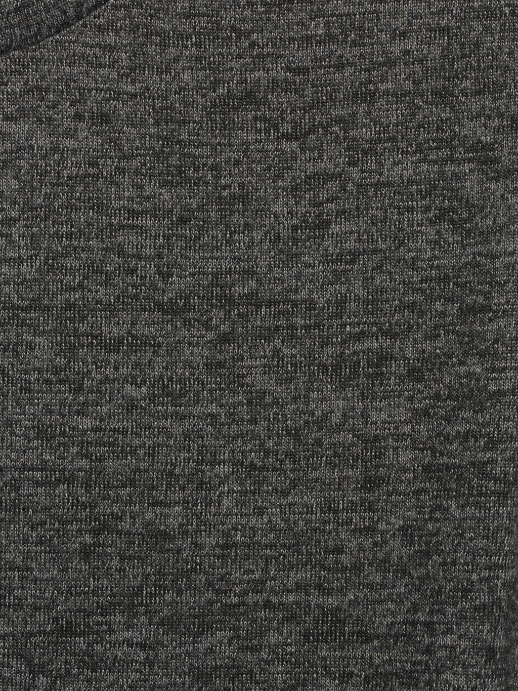 Charcoal grey knit fabric texture close-up, maternity blouse