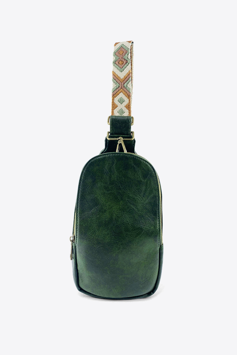 Adjustable Strap PU Leather Sling Bag - Tigbul's Fashion