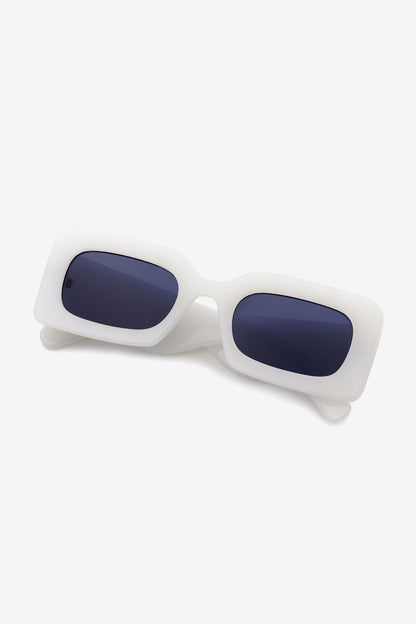 Polycarbonate Frame Rectangle Sunglasses - Tigbul's Fashion