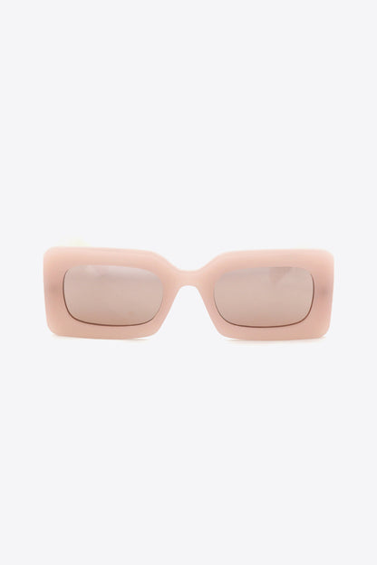 Polycarbonate Frame Rectangle Sunglasses - Tigbul's Fashion