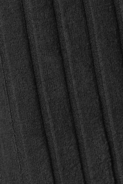 Ribbed Open Front Long Sleeve Cardigan - Tigbuls Variety Fashion