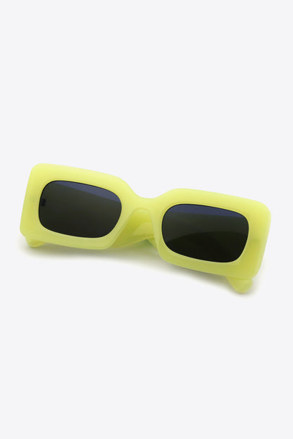 Polycarbonate Frame Rectangle Sunglasses - Tigbul's Fashion