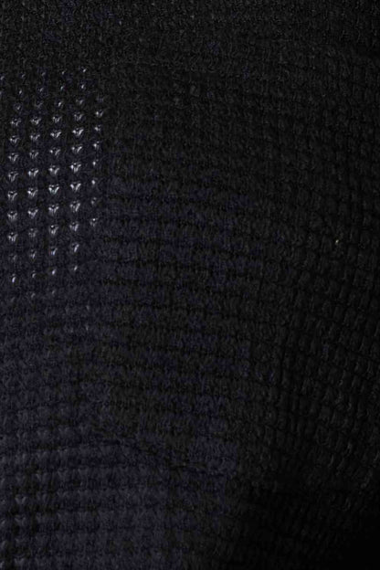 Double Take Waffle-Knit Collared Neck Dropped Shoulder Shirt - Tigbuls Variety Fashion