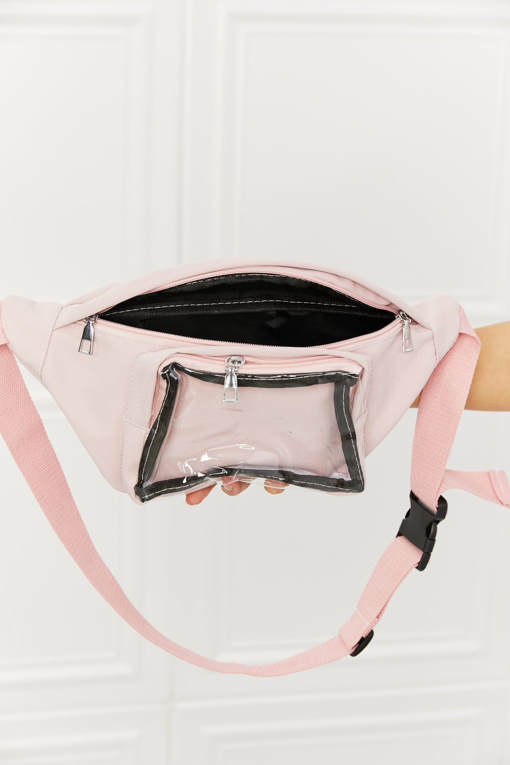 Fame Doing Me Waist Bag in Pink - Tigbul's Fashion
