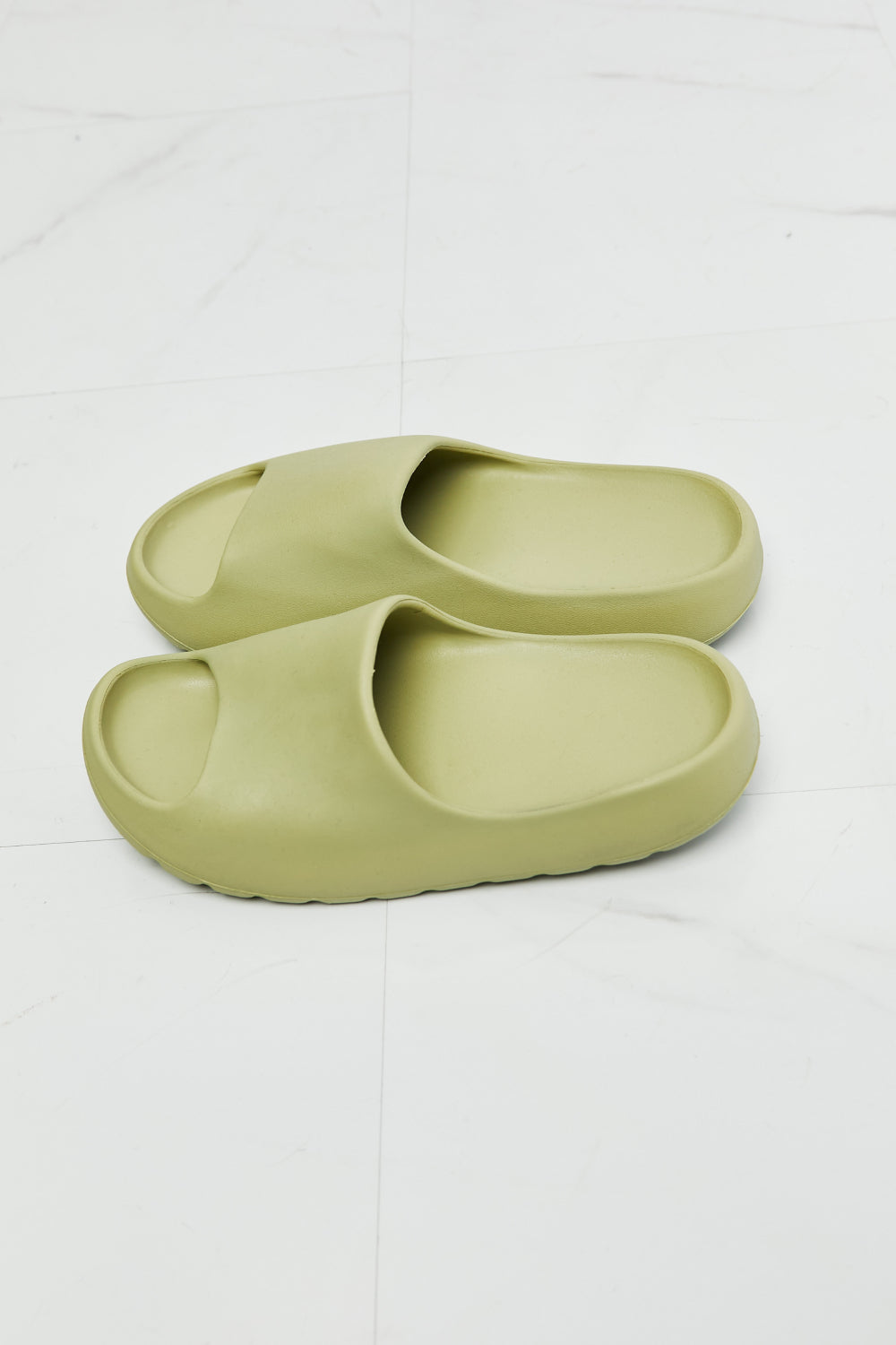 NOOK JOI In My Comfort Zone Slides in Green - Tigbul's Fashion