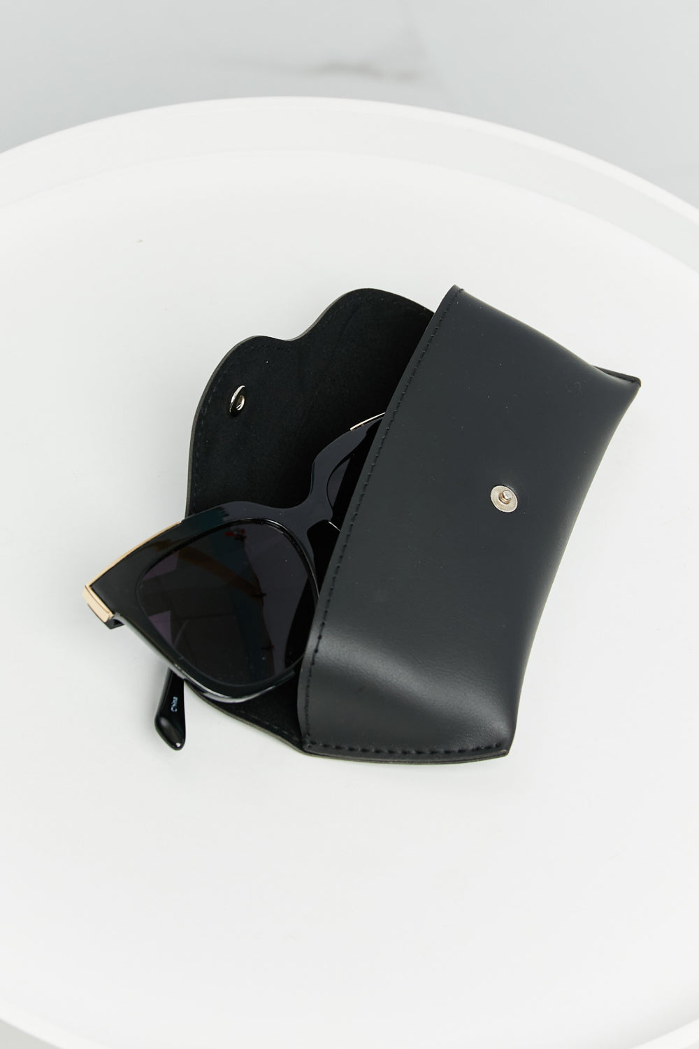 Metal-Plastic Hybrid Full Rim Sunglasses - Tigbul's Fashion