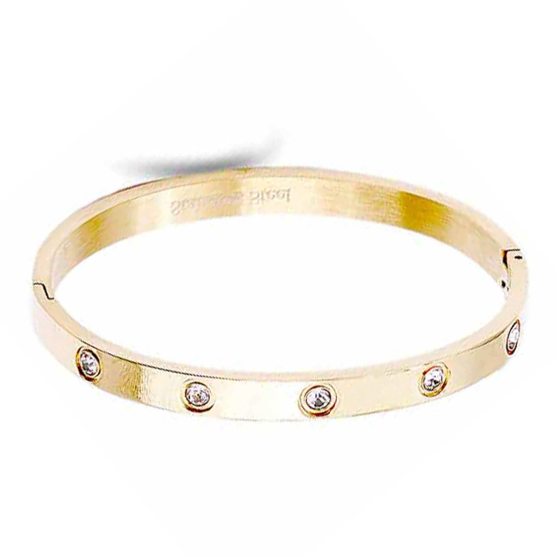 Stainless Steel Cubic Metal Bracelet - Tigbul's Variety Fashion Shop