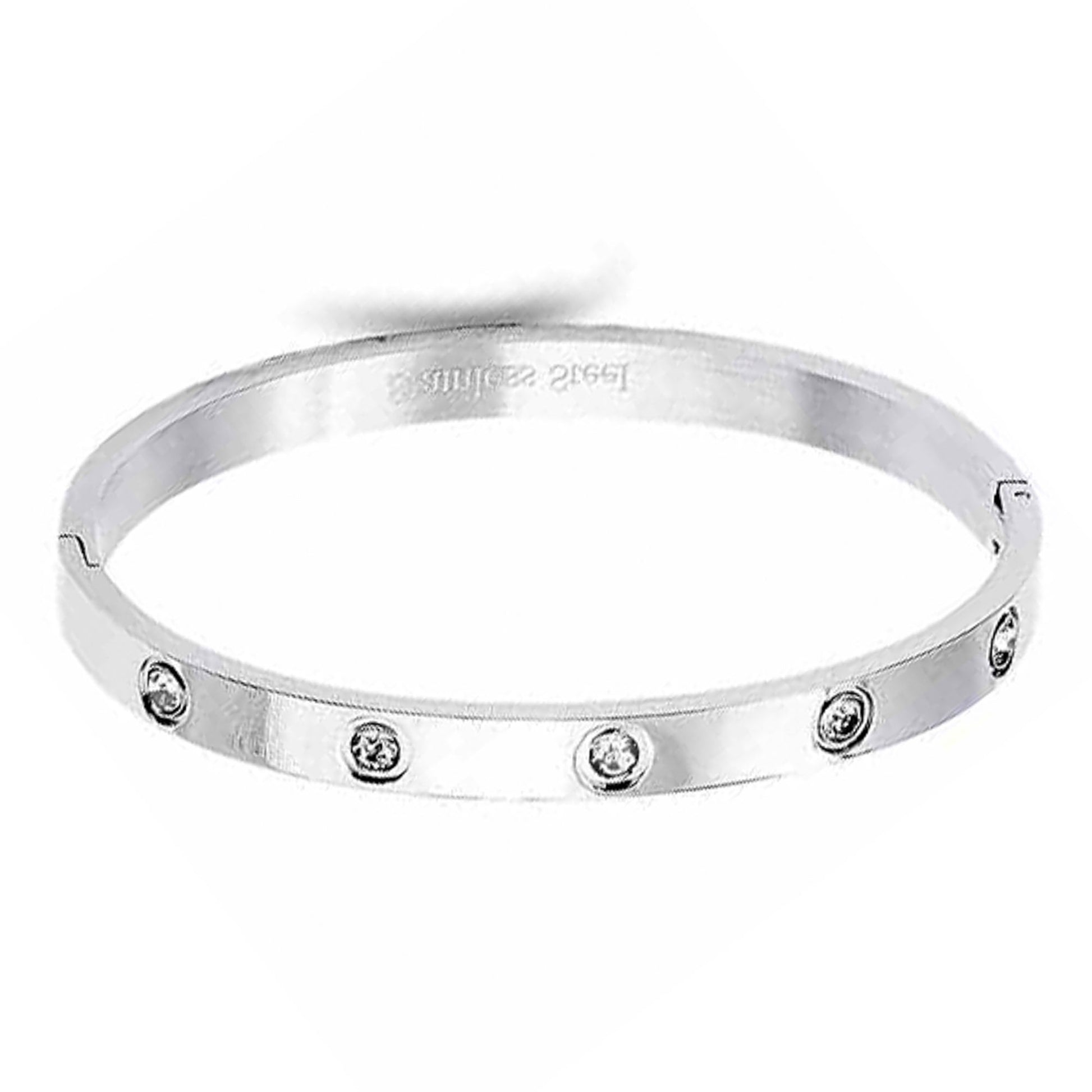 Stainless Steel Cubic Metal Bracelet - Tigbul's Variety Fashion Shop