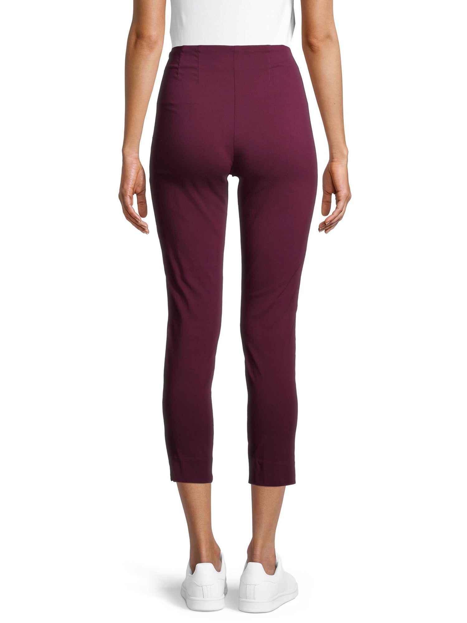 Women's Purple Millennium Skinny Side-Zip Pant, Size 18 | Tigbuls
